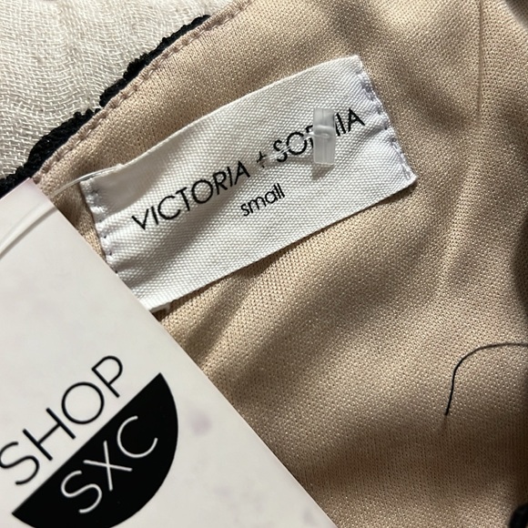 Victoria + Sophia lace mini dress - Picture 4 of 4